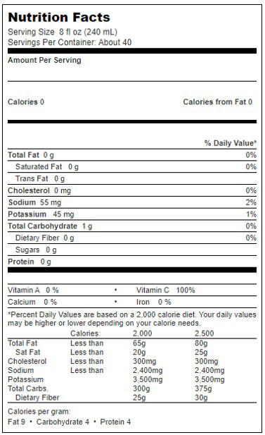 Kent Precision Foods Sqwincher® Zero Electrolyte Replenishment Drink Mix